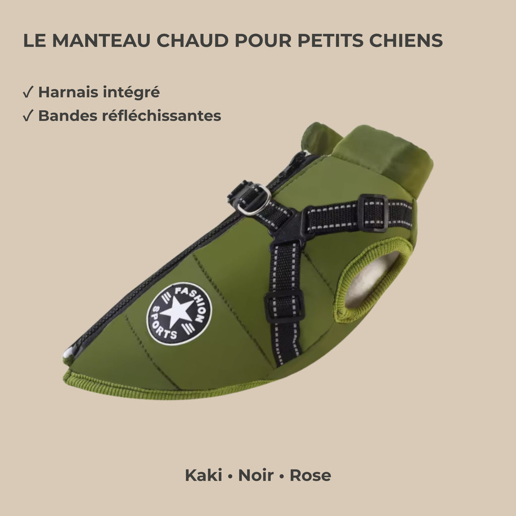 Manteau d’hiver pour petit chien TouVa