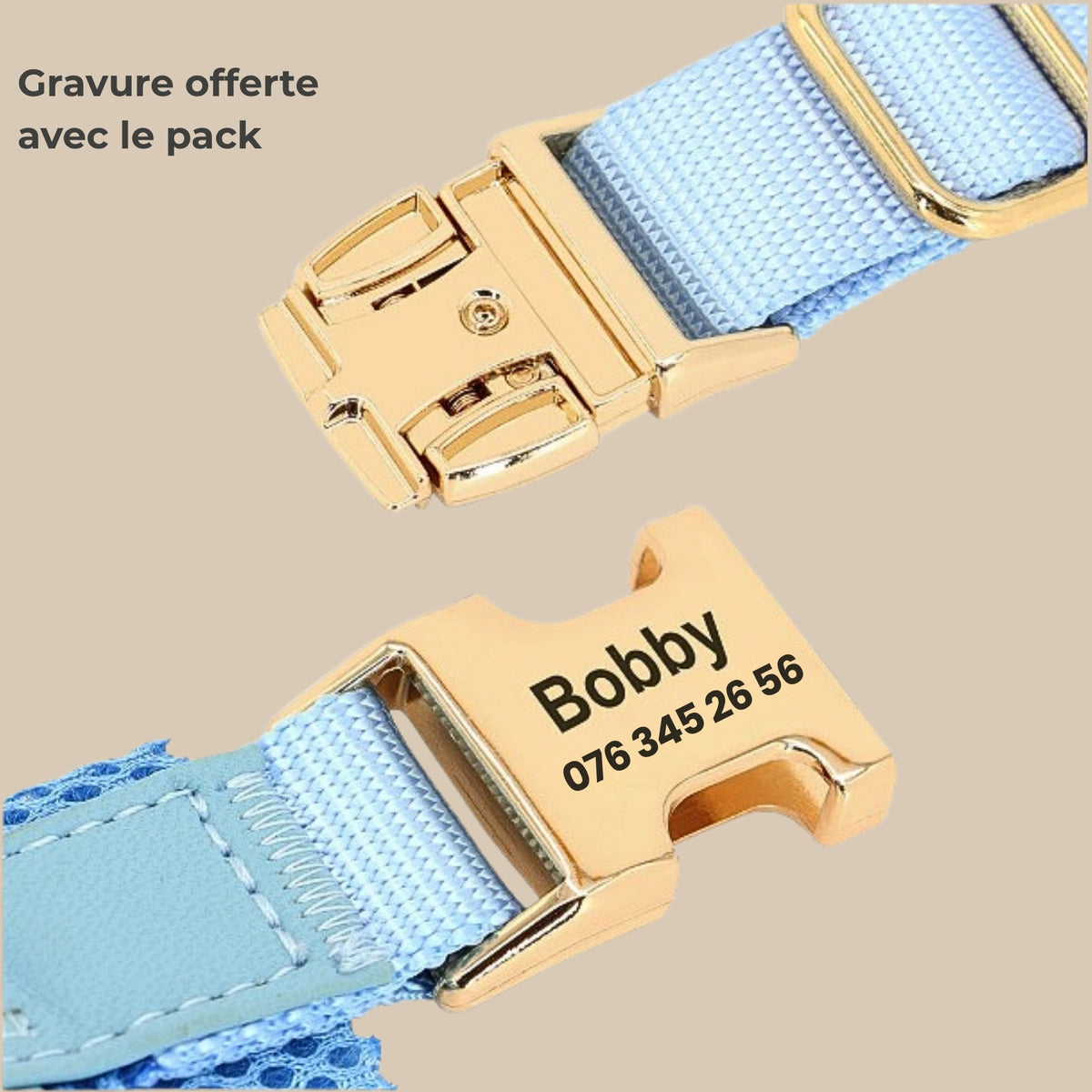 Harnais anti-traction TouVa personnalisé