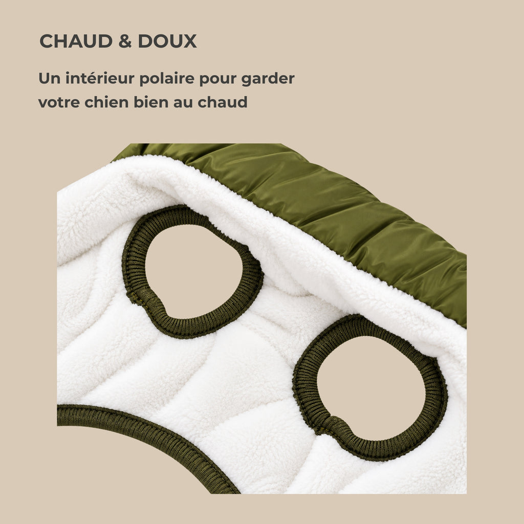 Manteau d’hiver pour petit chien TouVa