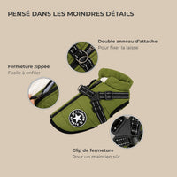 Manteau d’hiver pour petit chien TouVa
