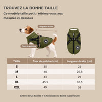Manteau d’hiver pour petit chien TouVa